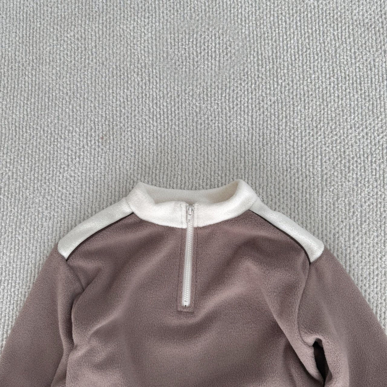 [BABY] fleece pullover (caramel)