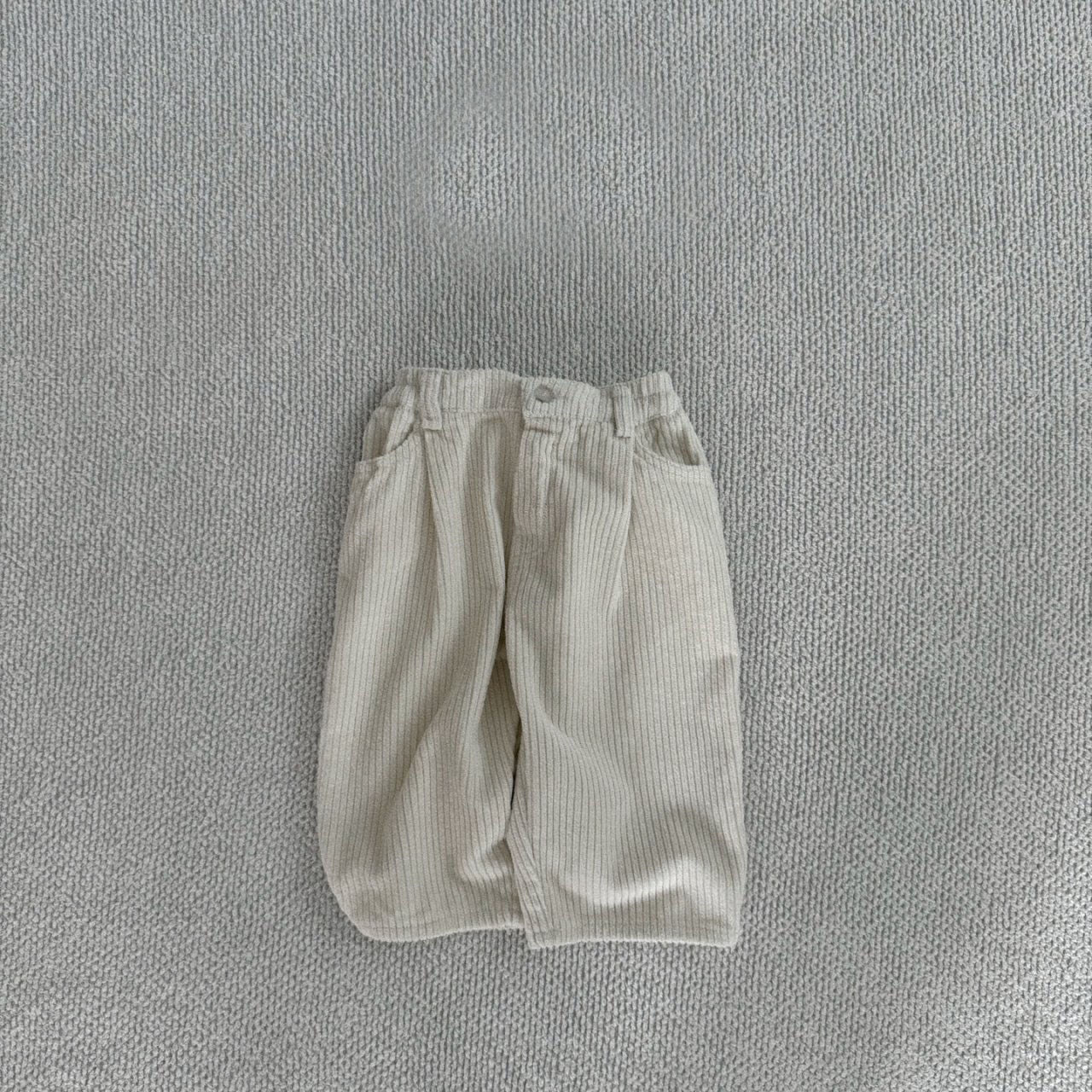 [TODDLER] corduroy pants (cream)