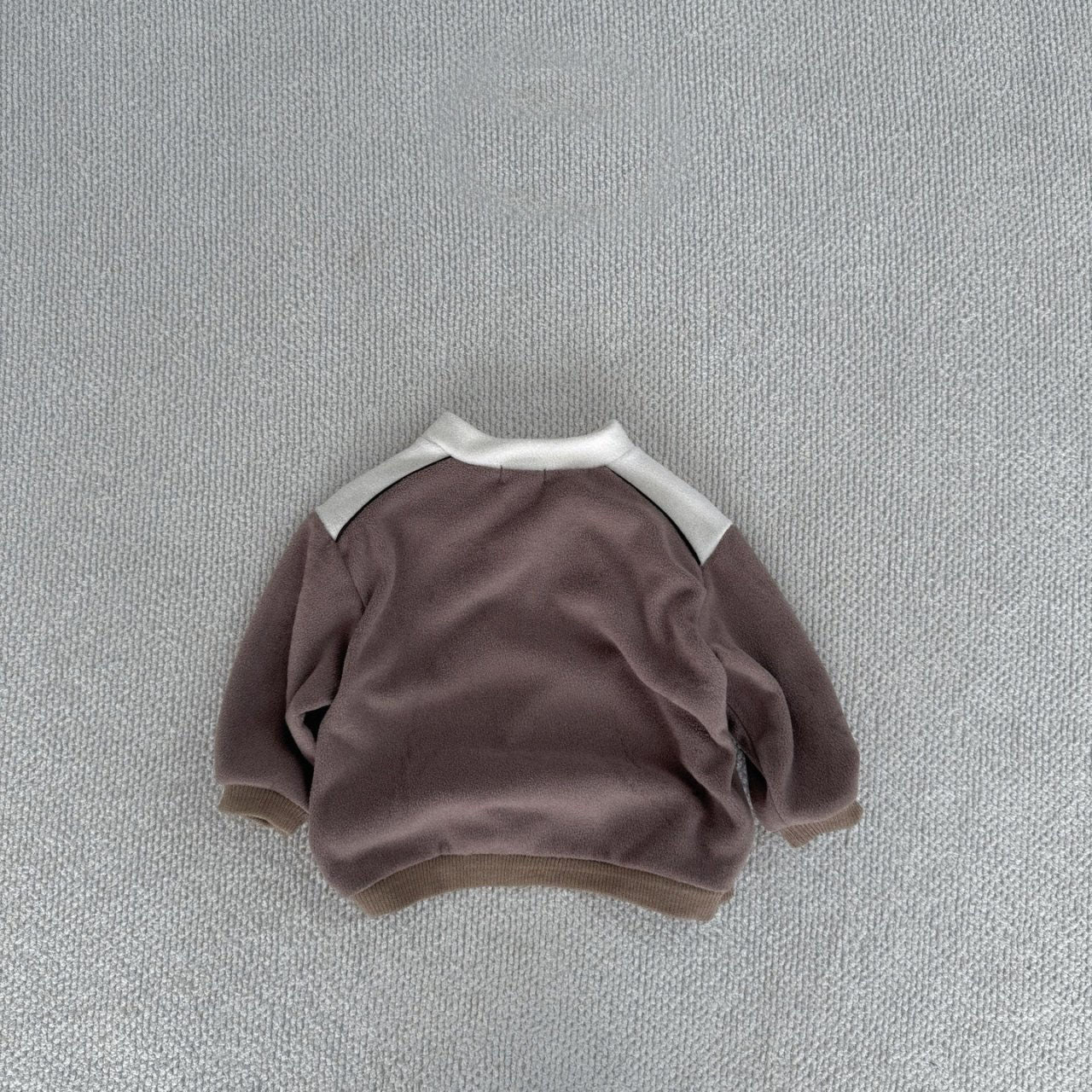 [BABY] fleece pullover (caramel)