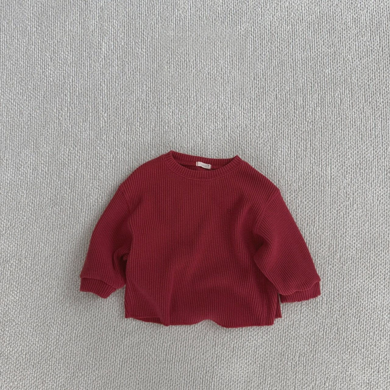 [TODDLER] waffle tee (red)