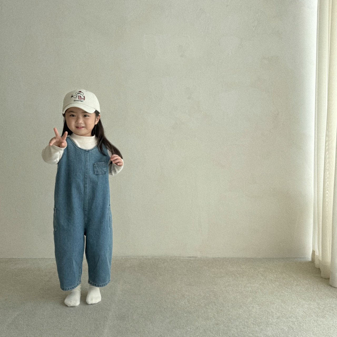 [BABY] denim overalls