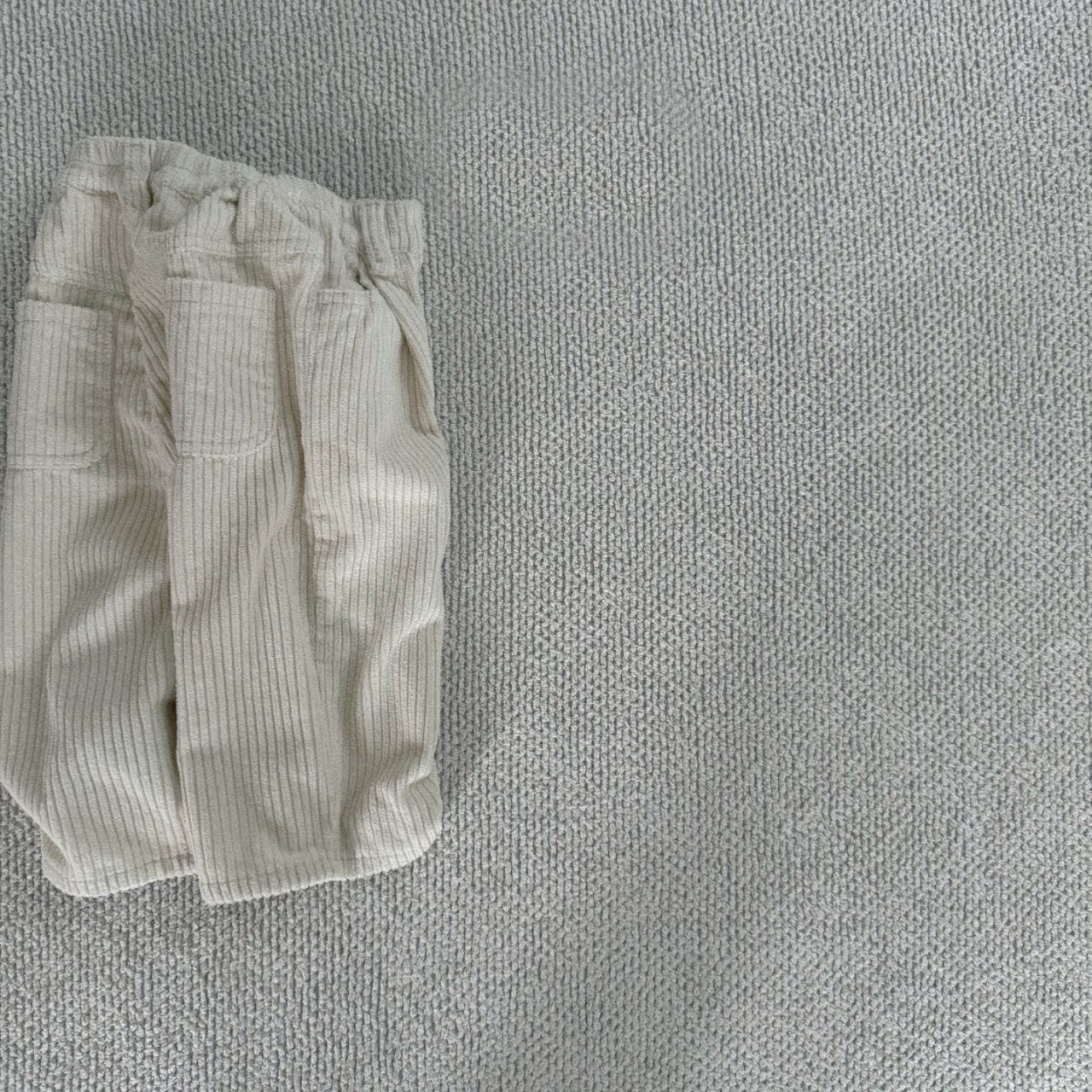 [TODDLER] corduroy pants (cream)