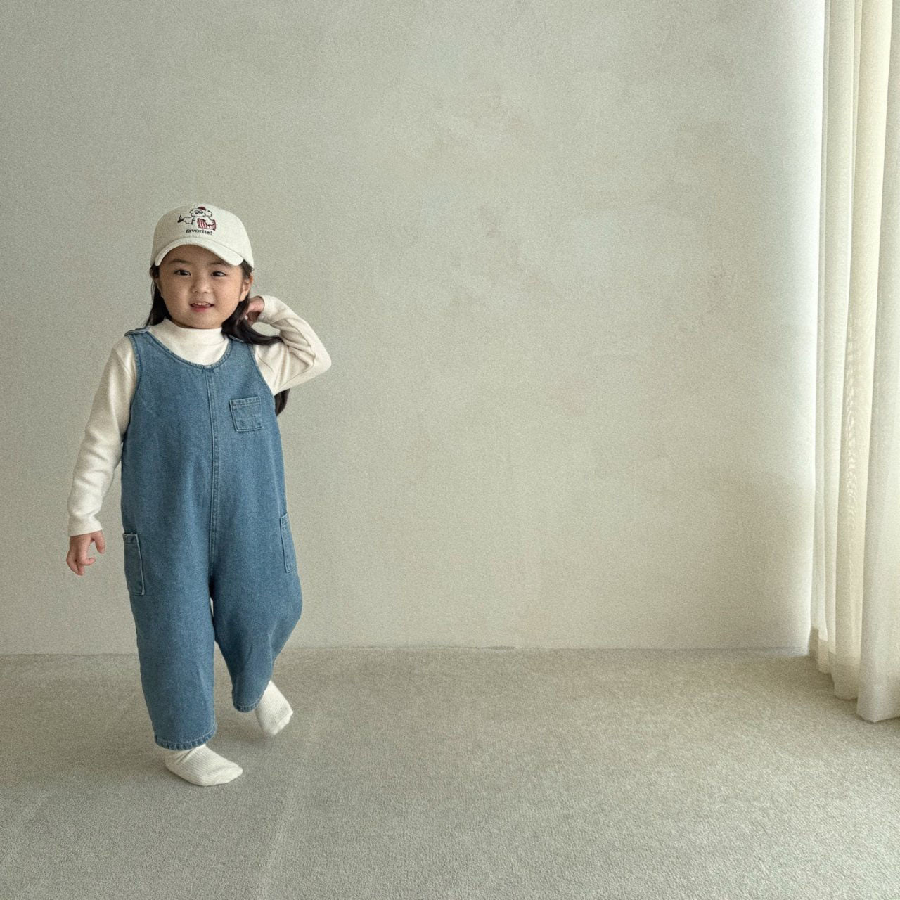 [BABY] denim overalls