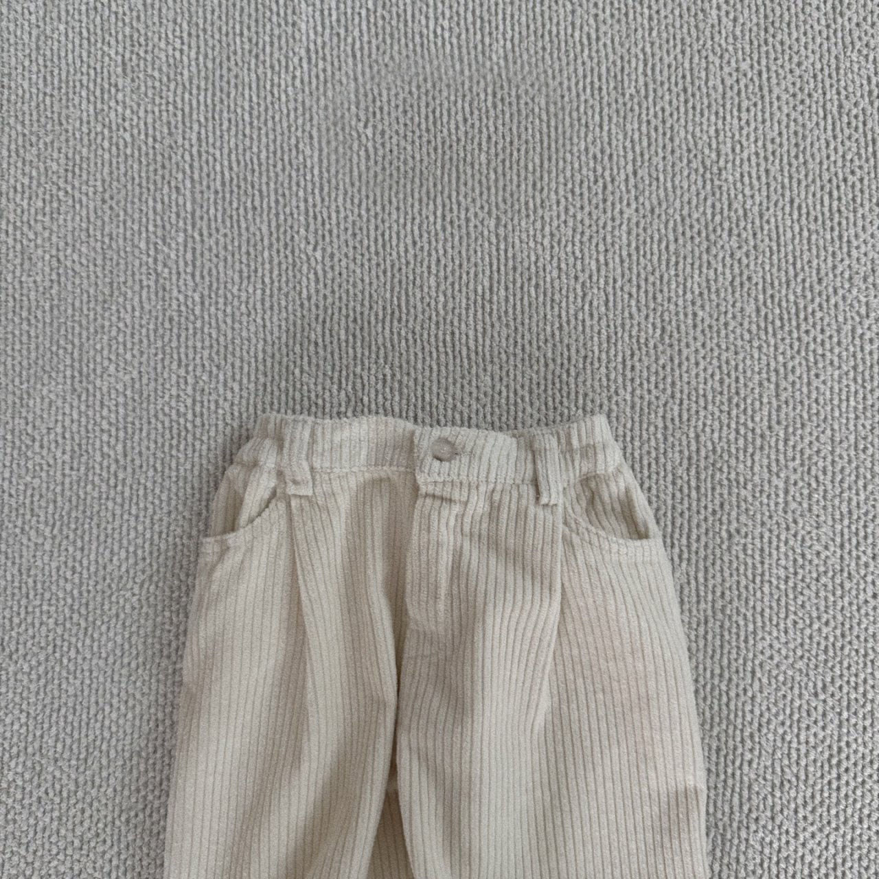 [TODDLER] corduroy pants (cream)