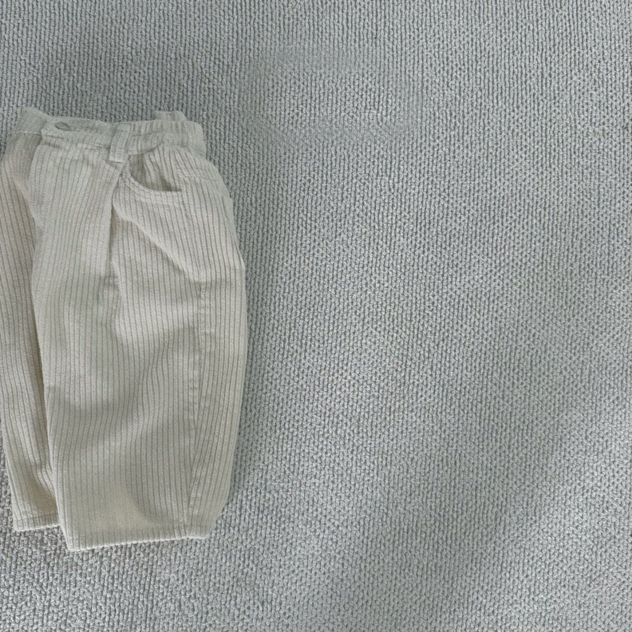 [TODDLER] corduroy pants (cream)