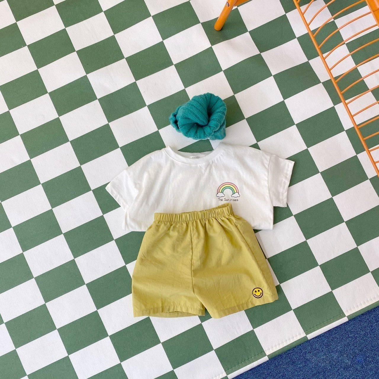 TODDLER smiley shorts