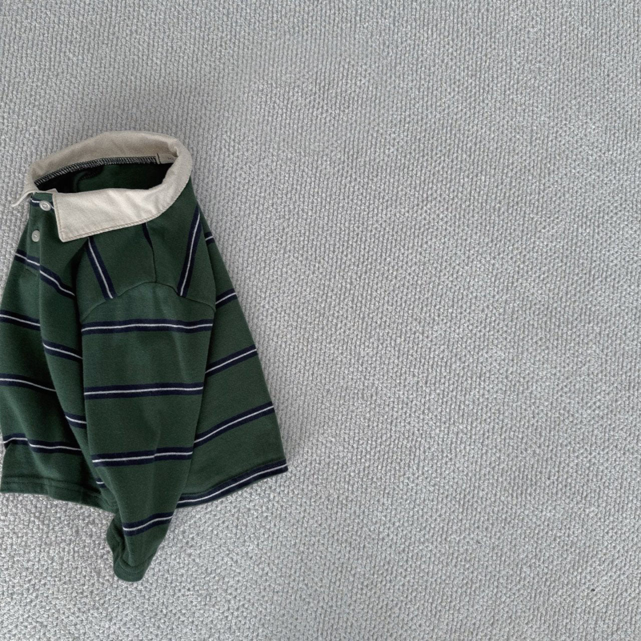 [BABY] striped tee (green)