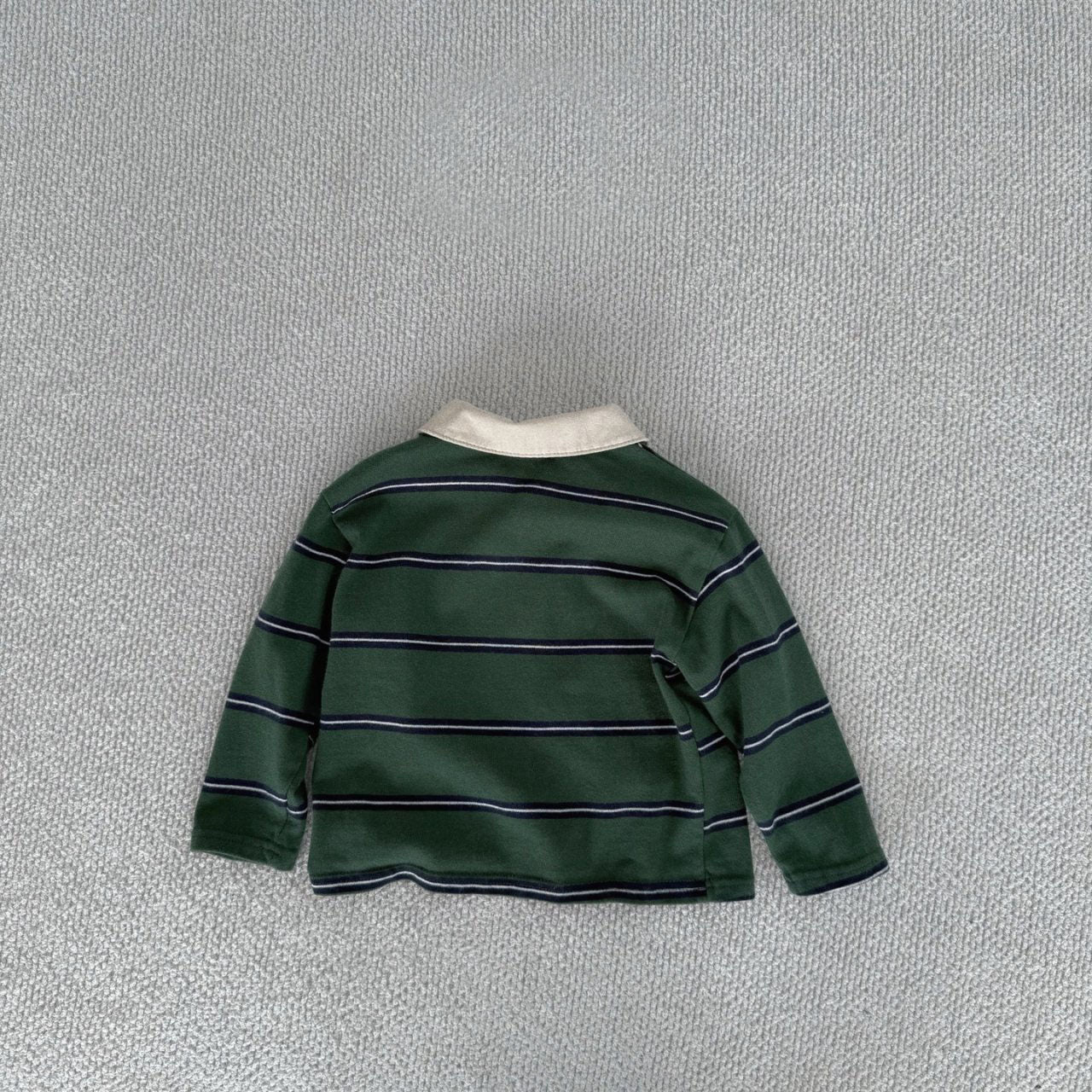 [BABY] striped tee (green)