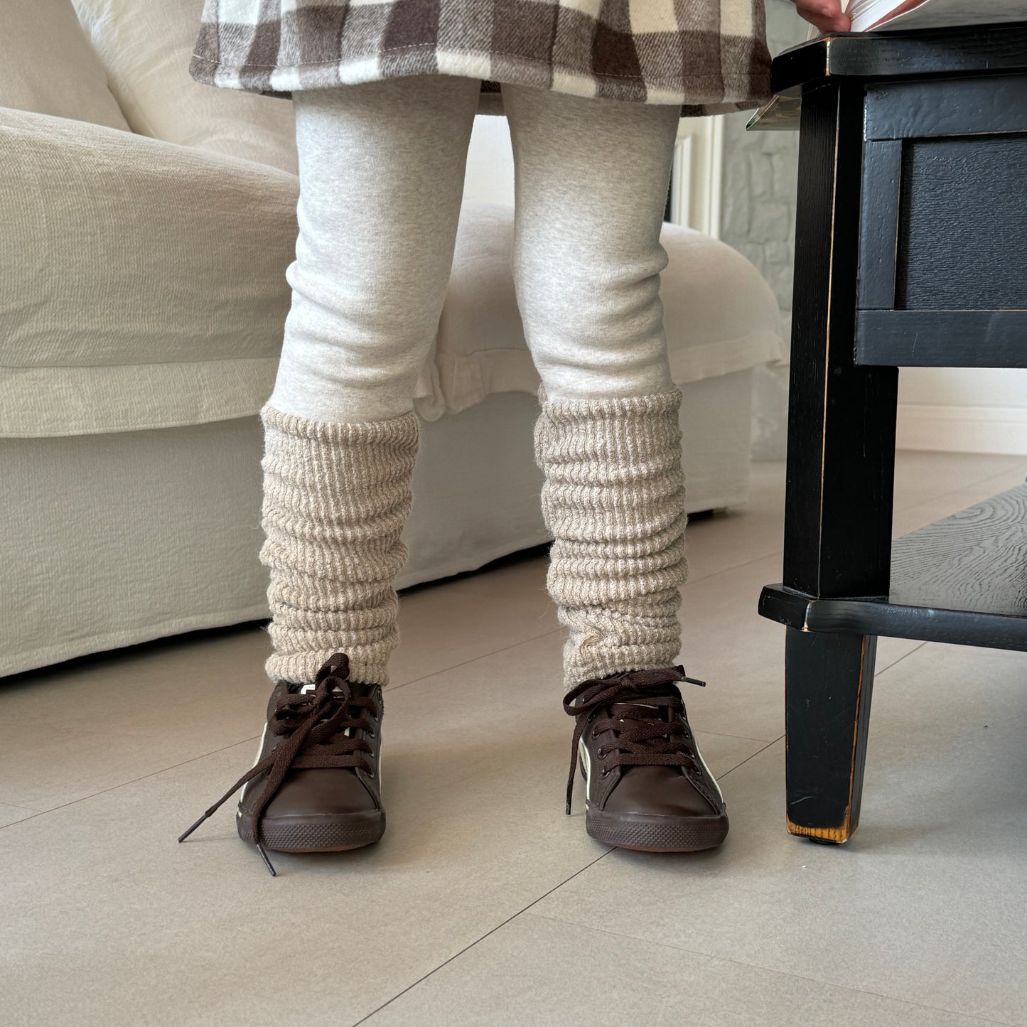 [TODDLER] cozy warmer leggings (oatmeal)