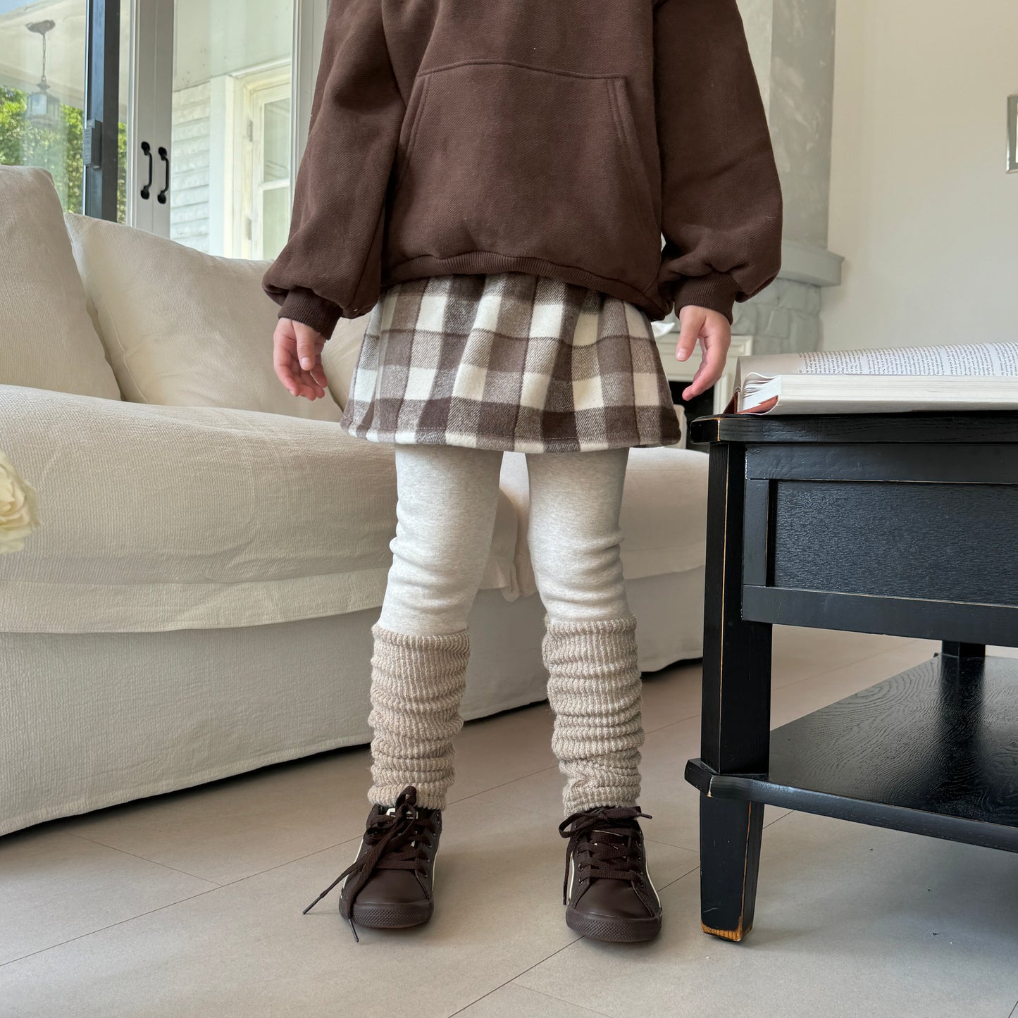 [TODDLER] cozy warmer leggings (oatmeal)