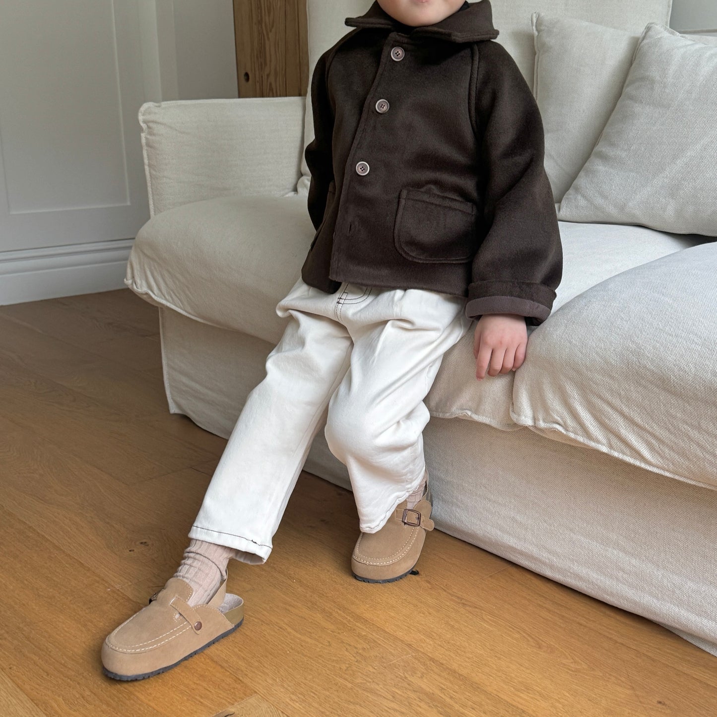 [TODDLER] paul coat (brown)