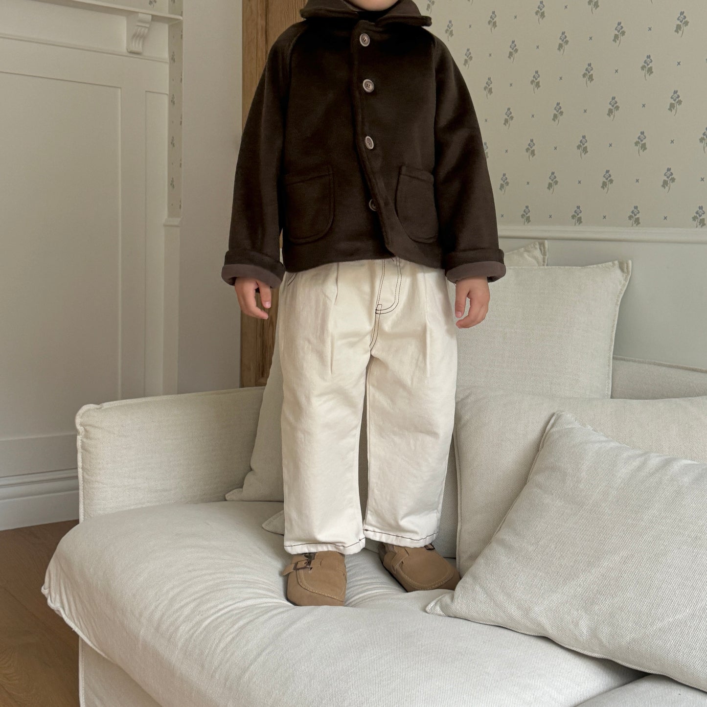 [TODDLER] paul coat (brown)