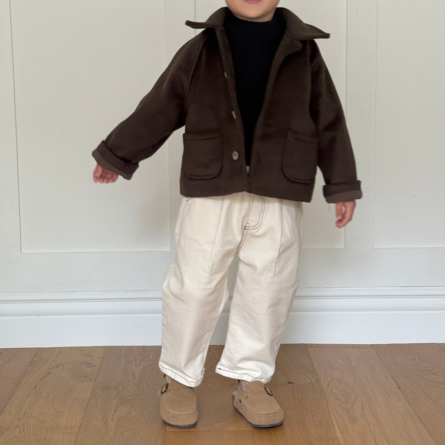 [TODDLER] paul coat (brown)