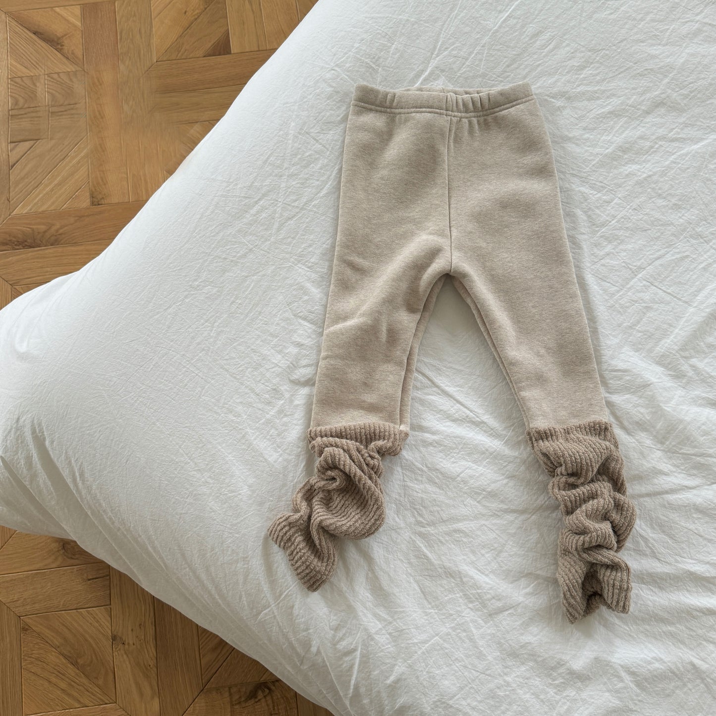 [TODDLER] cozy warmer leggings (oatmeal)