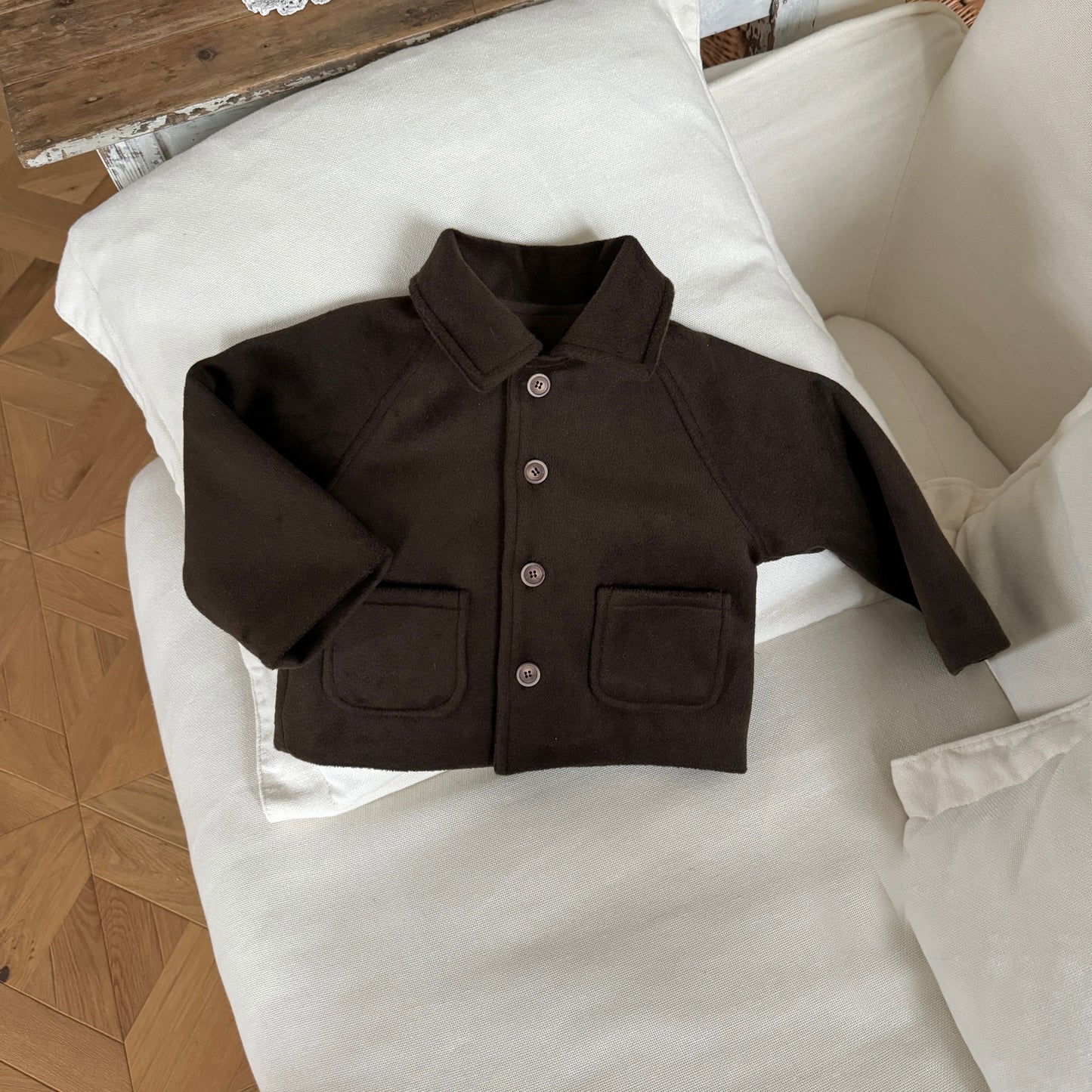 [TODDLER] paul coat (brown)